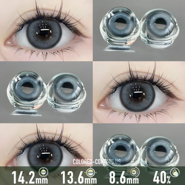 Frost Mystery Blue Contact Lenses