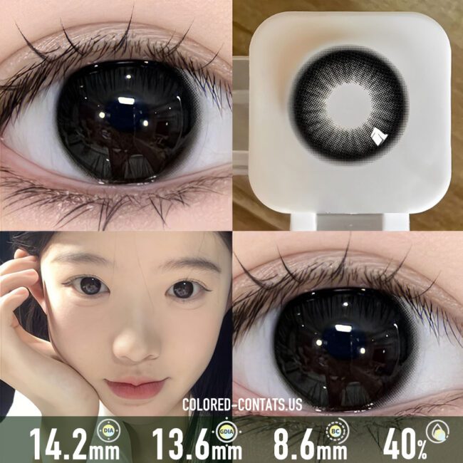 Midnight Shadow Colored Contact Lenses