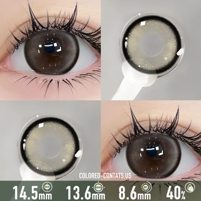 Misty Edinburgh Mocha Contact Lenses