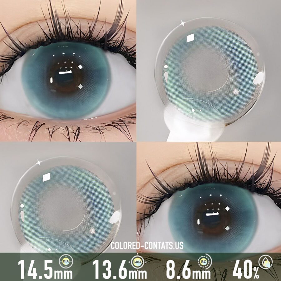 Misty Highland Turquoise Contact Lenses