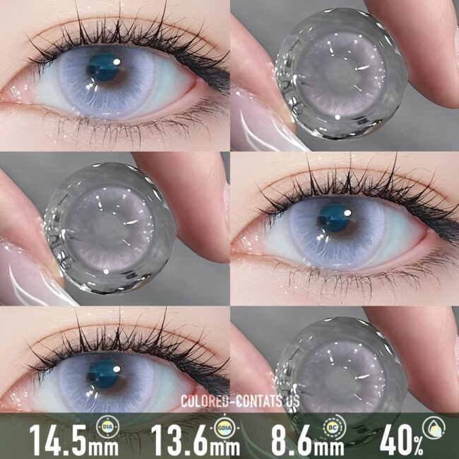 Mystic Touch Purple Contact Lenses
