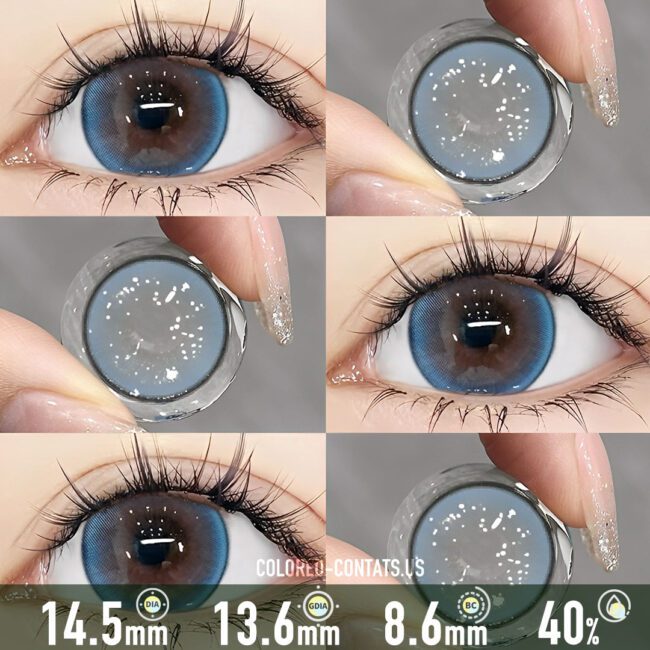 Ocean Abyss Blue Contact Lenses