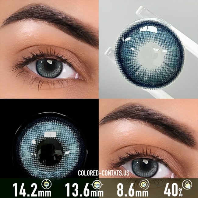 Seattle Blue Contact Lenses