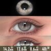 Snow Queen Diamond Gray Contact Lenses