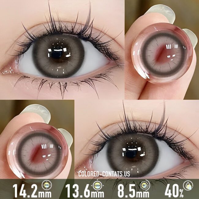 Toffee Pudding Brown Contact Lenses