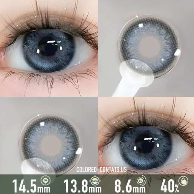 Wednesday Addams Dark Crystal Contact Lenses