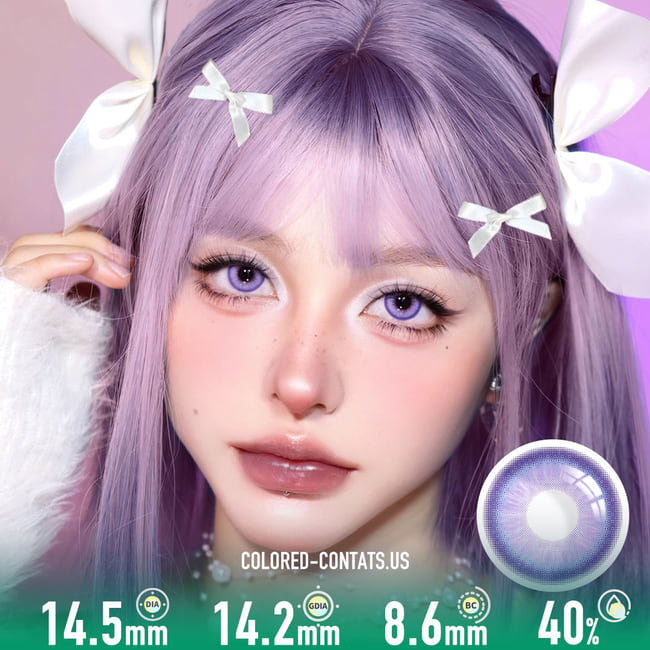 Jojo : Hot Pants Cosplay Contact Lenses - Ccus Eyewear · Premium Colored Contacts Magic Fairy Royal Purple Contact Lenses