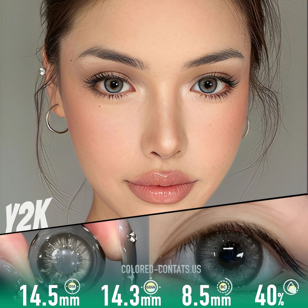 New England Grey Contact Lenses - CCUS Eyewear | Premium Colored Contacts