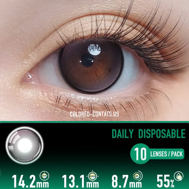 Soft Purple Grape Contact Lenses