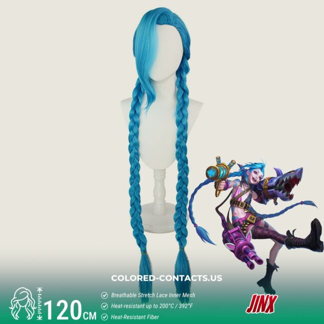 Jinx Cosplay Wig