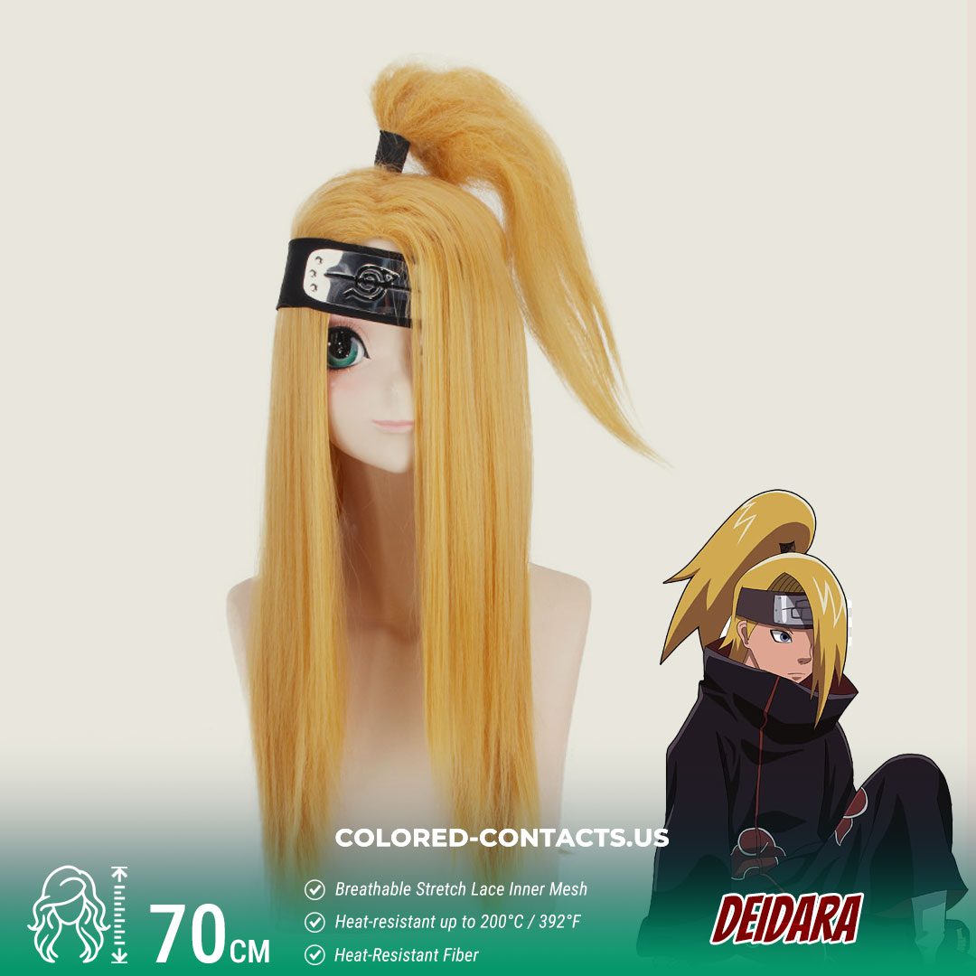 Golden Layered Cosplay Wig