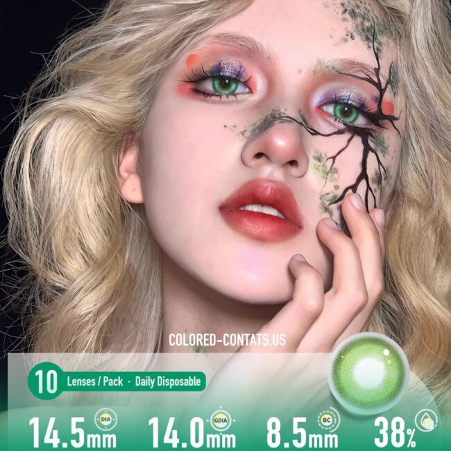 Infinite Forest Green Contact Lenses