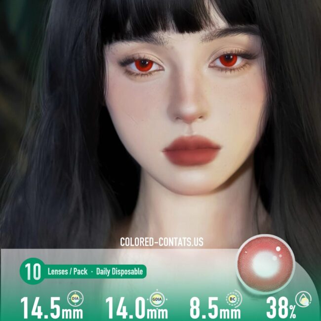 Red Devil Eye Contact Lenses
