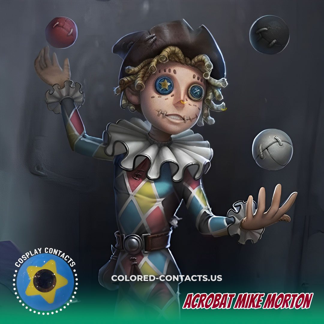 Mike Acrobat Identity V : Acrobat Mike Morton Cosplay Contact Lenses - CCUS Eyewear ...