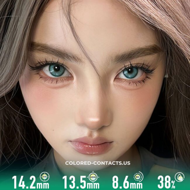 Mysterious Medusa Green Contact Lenses