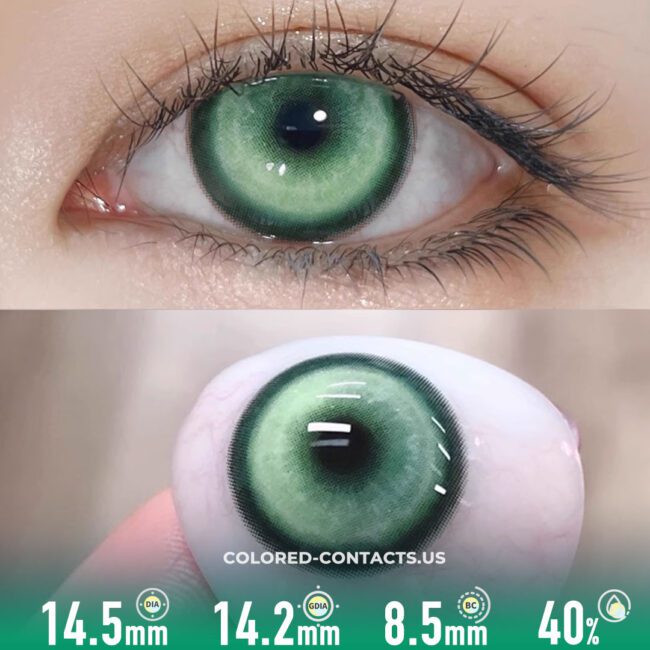 KOL Legend Green Colored Contacts