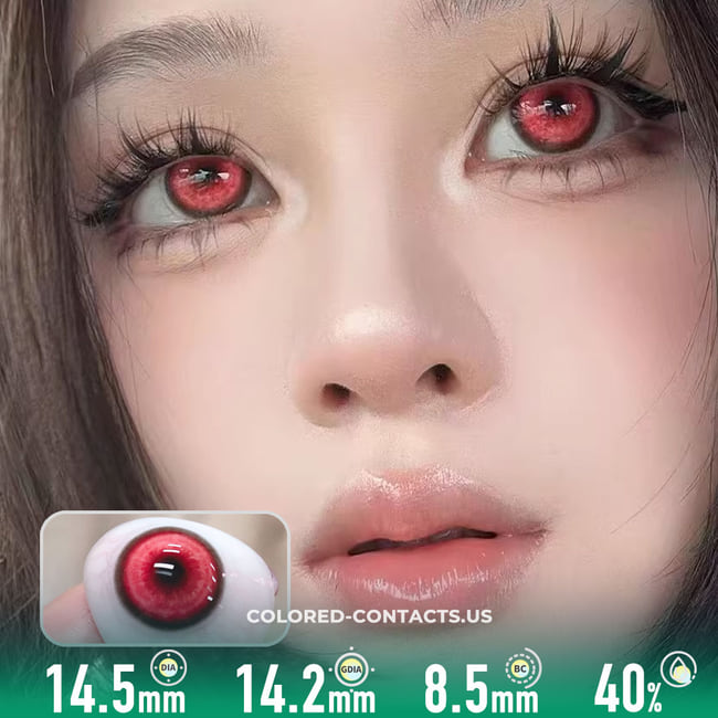 Gi : Skirk Cosplay Contact Lenses - Ccus Eyewear · Premium Colored Contacts Kol Legend Red Colored Contacts