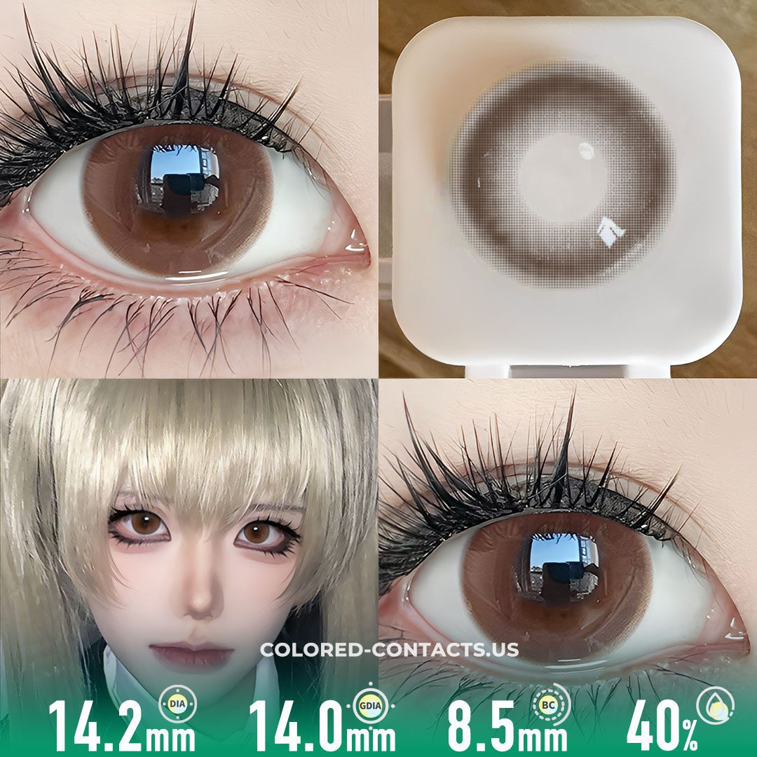 Hazelnut Mocha Dream Circle Contacts - CCUS Eyewear | Premium Colored ...