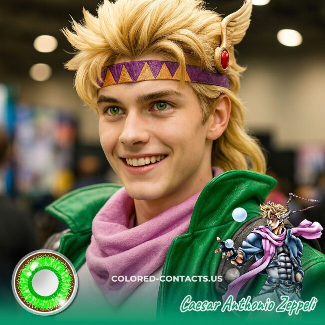 Caesar Anthonio Zeppeli Cosplay Contact Lenses - CCUS Eyewear