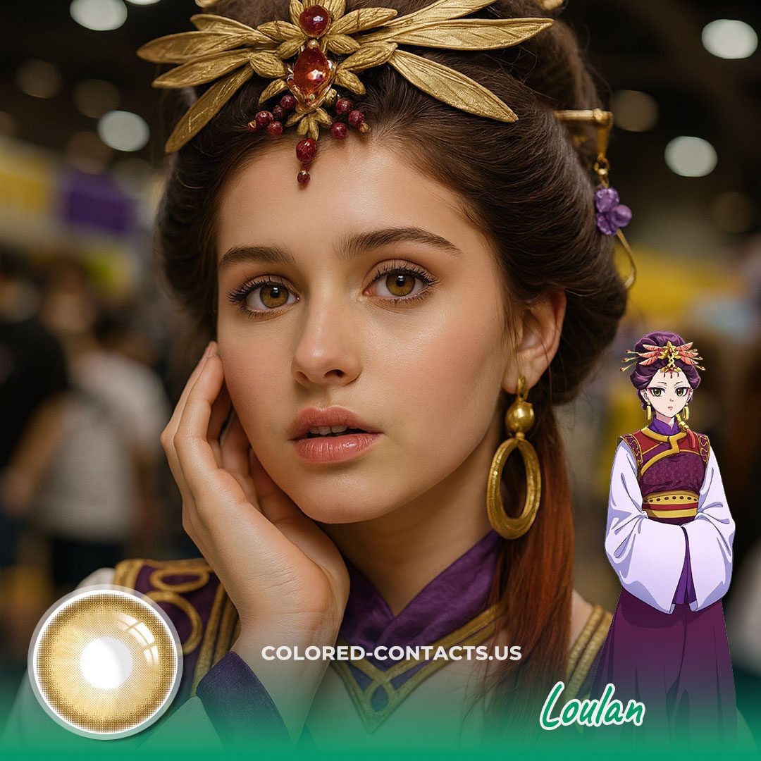 Loulan Cosplay Contact Lenses - CCUS Eyewear | Premium Colored Contacts