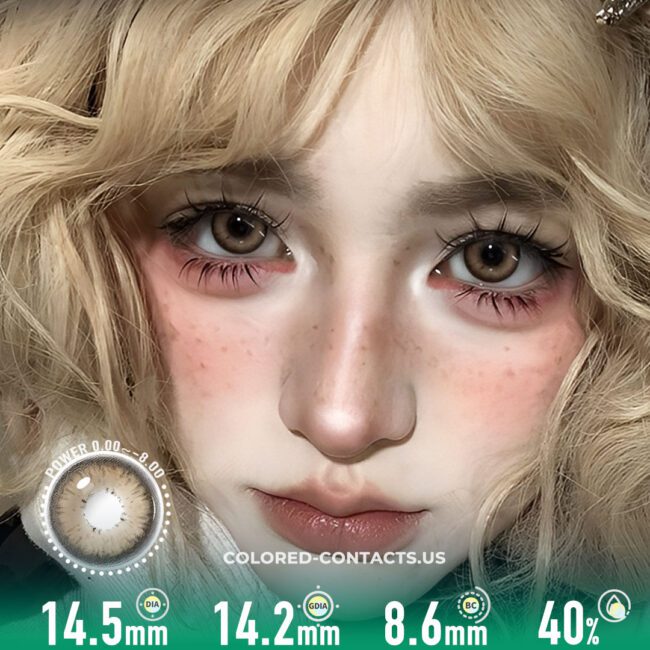 Natural Brown Tinted Contact Lenses