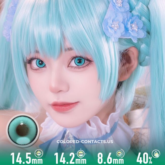 Grass Green Colored Contacts | 4-Lens Pack