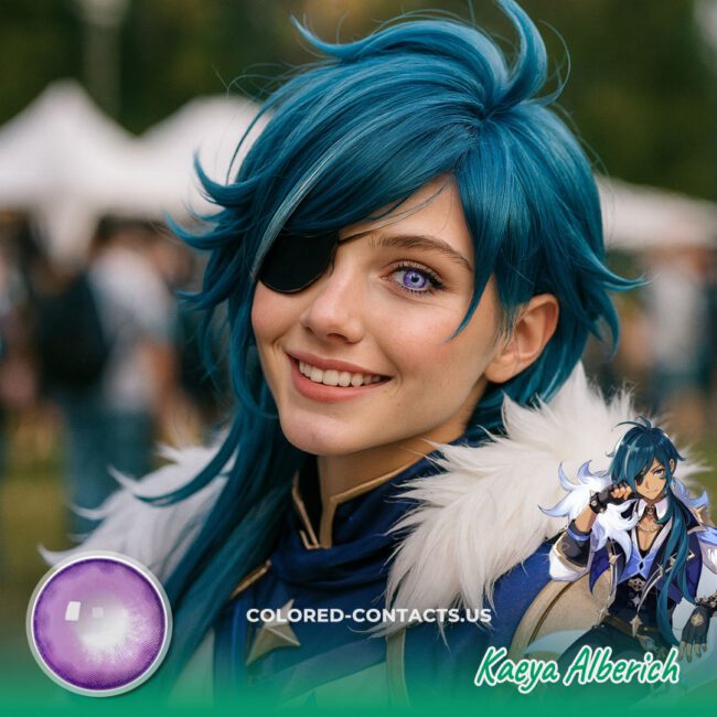 Kaeya Alberich Cosplay Contact Lenses