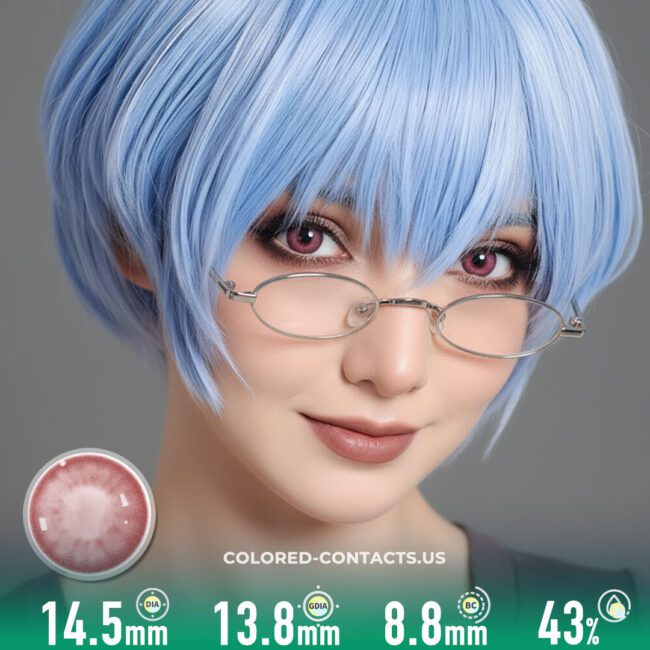 Missing Berry Pink Colored Contacts | 4-Lens Pack