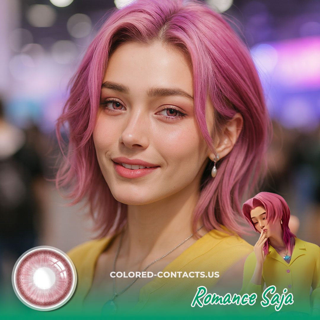 Romance Saja Cosplay Contact Lenses - CCUS Eyewear | Premium Colored ...