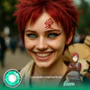 Opal Green Anime Cosplay Contact Lenses - Ccus Eyewear · Premium Colored Contacts Opal Green Anime Cosplay Contact Lenses