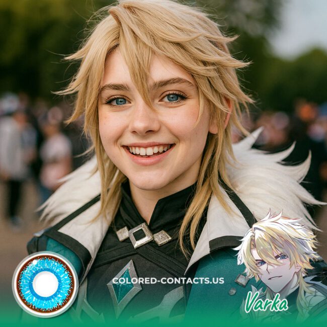GI: Varka Cosplay Contact Lenses
