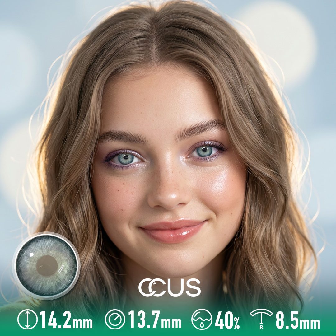 Seafoam Aura Green Colored Contacts - CCUS Eyewear | Premium Colored ...