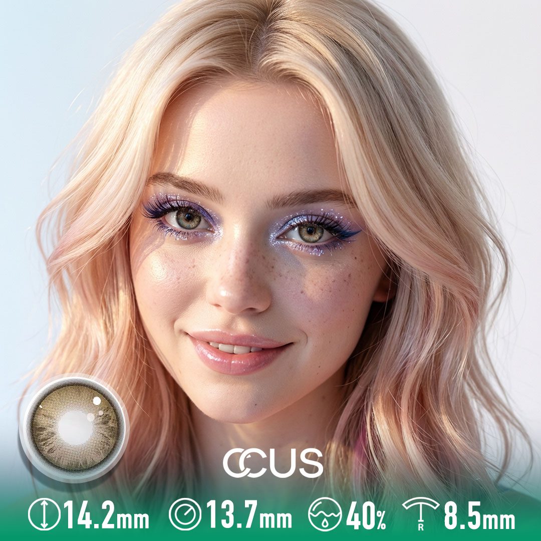 Caramel Mixed-Blood Brown - CCUS Eyewear | Premium Colored Contacts