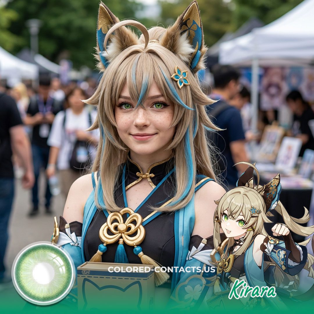 Genshin Impact : Kirara Cosplay Contact Lenses - CCUS Eyewear