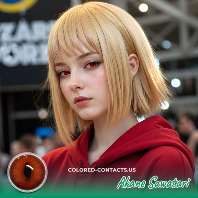 Akane Sawatari Cosplay Contact Lenses