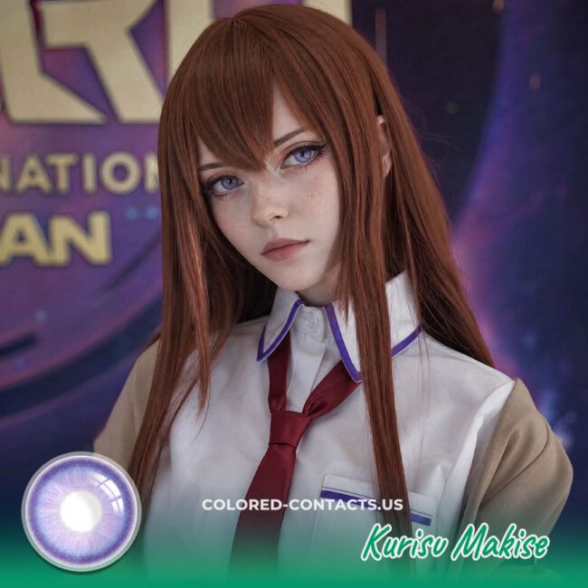 Kurisu Makise Cosplay Contact Lenses