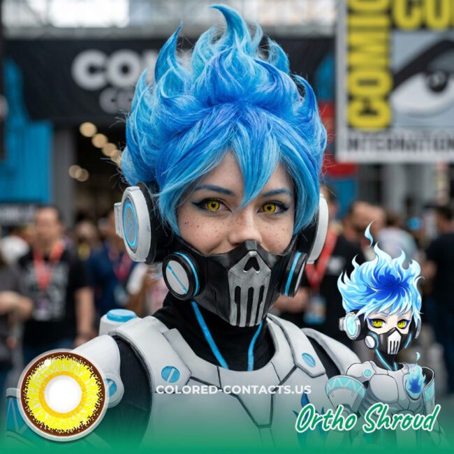 Ortho Shroud Cosplay Contact Lenses