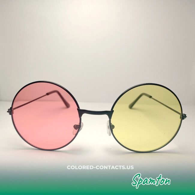 Spamton Cosplay Wig And Glasses - Image 3