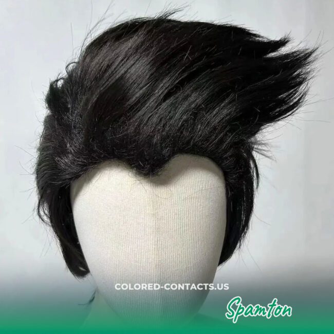 Spamton Cosplay Wig And Glasses - Image 2