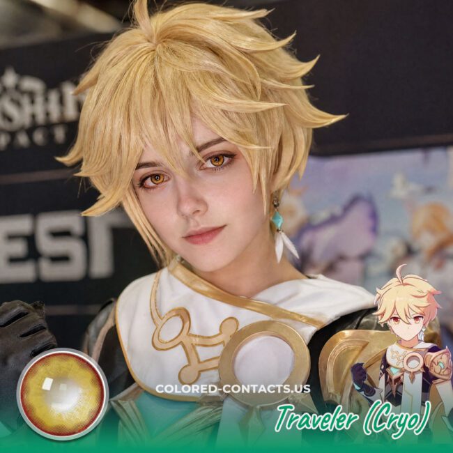 Traveler (Cryo) Cosplay Contact Lenses