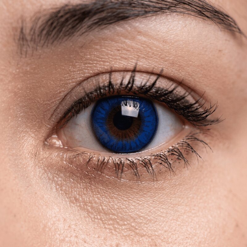 Blue Contacts for Dark Eyes: What to Expect