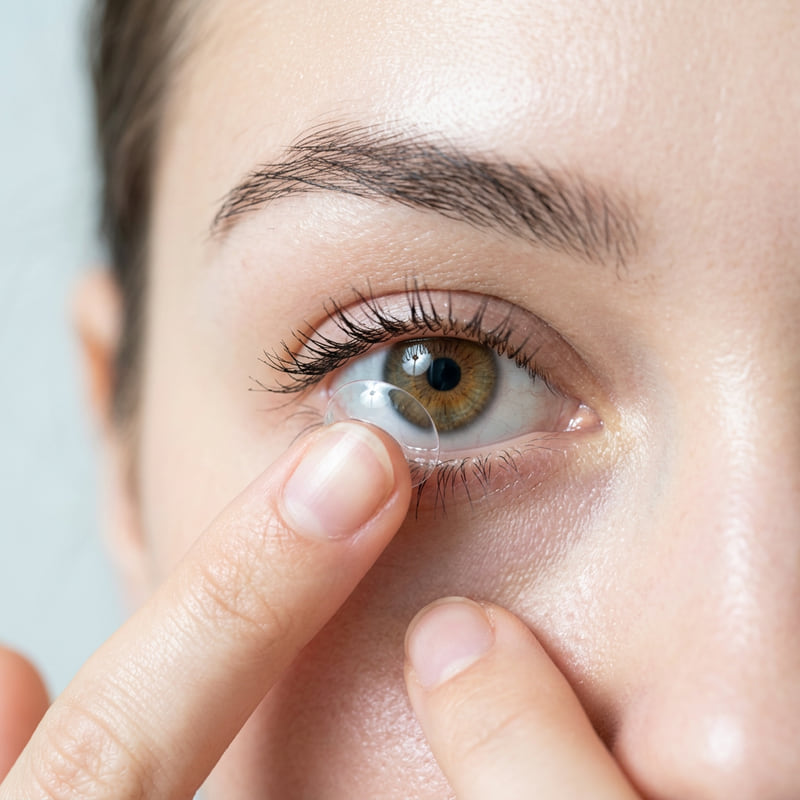 How to Clean & Store Contact Lenses