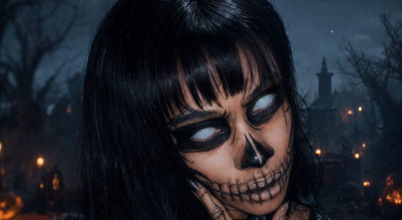 White Ghost Contact Lenses: Ethereal Eyes for Spooky Season
