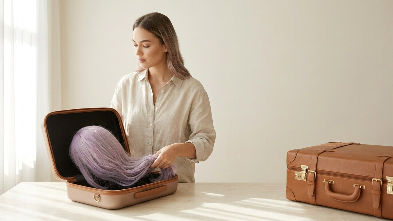 Step 5: Pack Wigs Safely For Travel