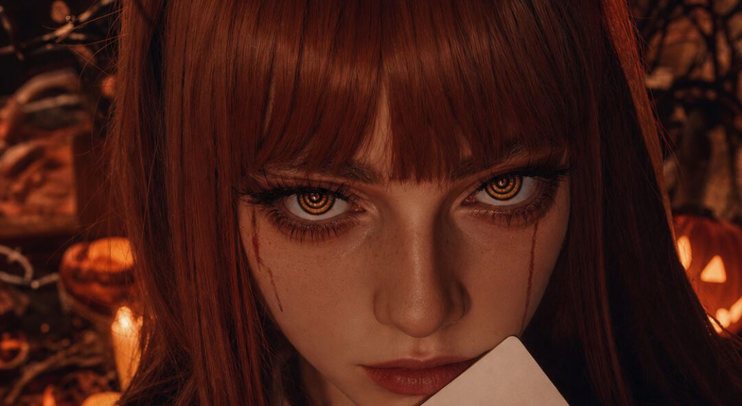 Crazy Swirl Contact Lenses: Hypnotic Halloween Eyes
