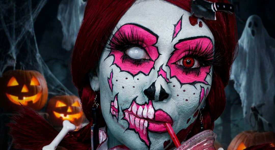 Zombie Contact Lenses: White-Out Eyes for Undead Costumes