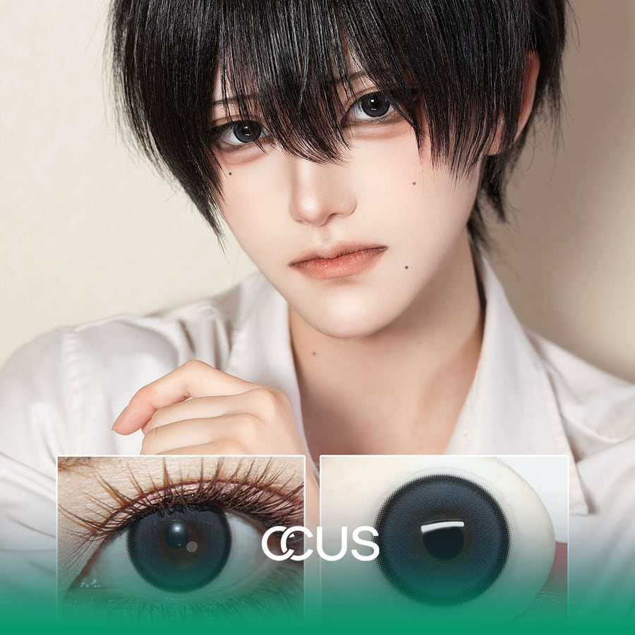 Dewdrop Slate Contact Lenses - Ccus Eyewear · Premium Colored Contacts Dewdrop Slate Contact Lenses - Image 2