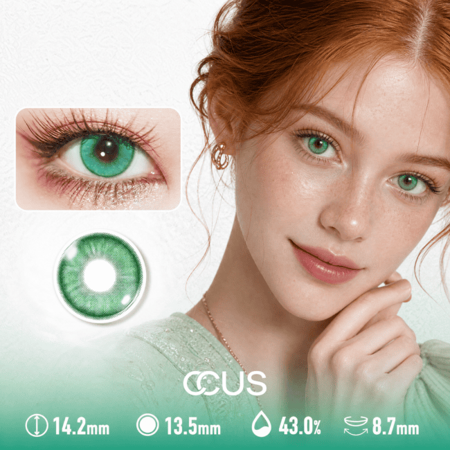 Breeze Bruges Green Contact Lenses