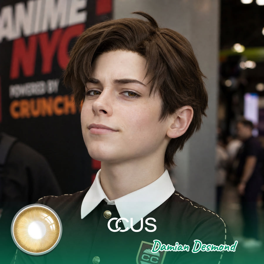 Damian Desmond Cosplay Contact Lenses - Hazel/Brown | Ccus Eyewear