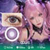 Dotted Halo Purple Cosplay Contact Lenses - Ccus Eyewear · Premium Colored Contacts Dotted Halo Purple Cosplay Contact Lenses